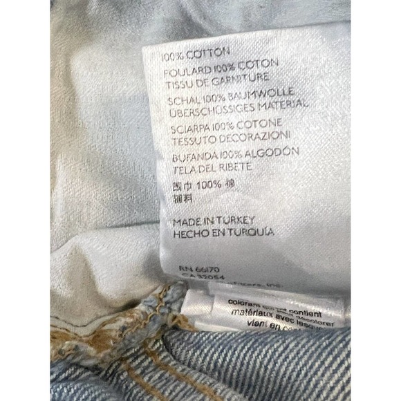 New Free People With The Band Relaxed Jeans LA Blue - Picture 12 of 12